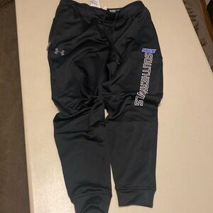 SCSU southern connecticut Black Athletic Jogger Sweatpants